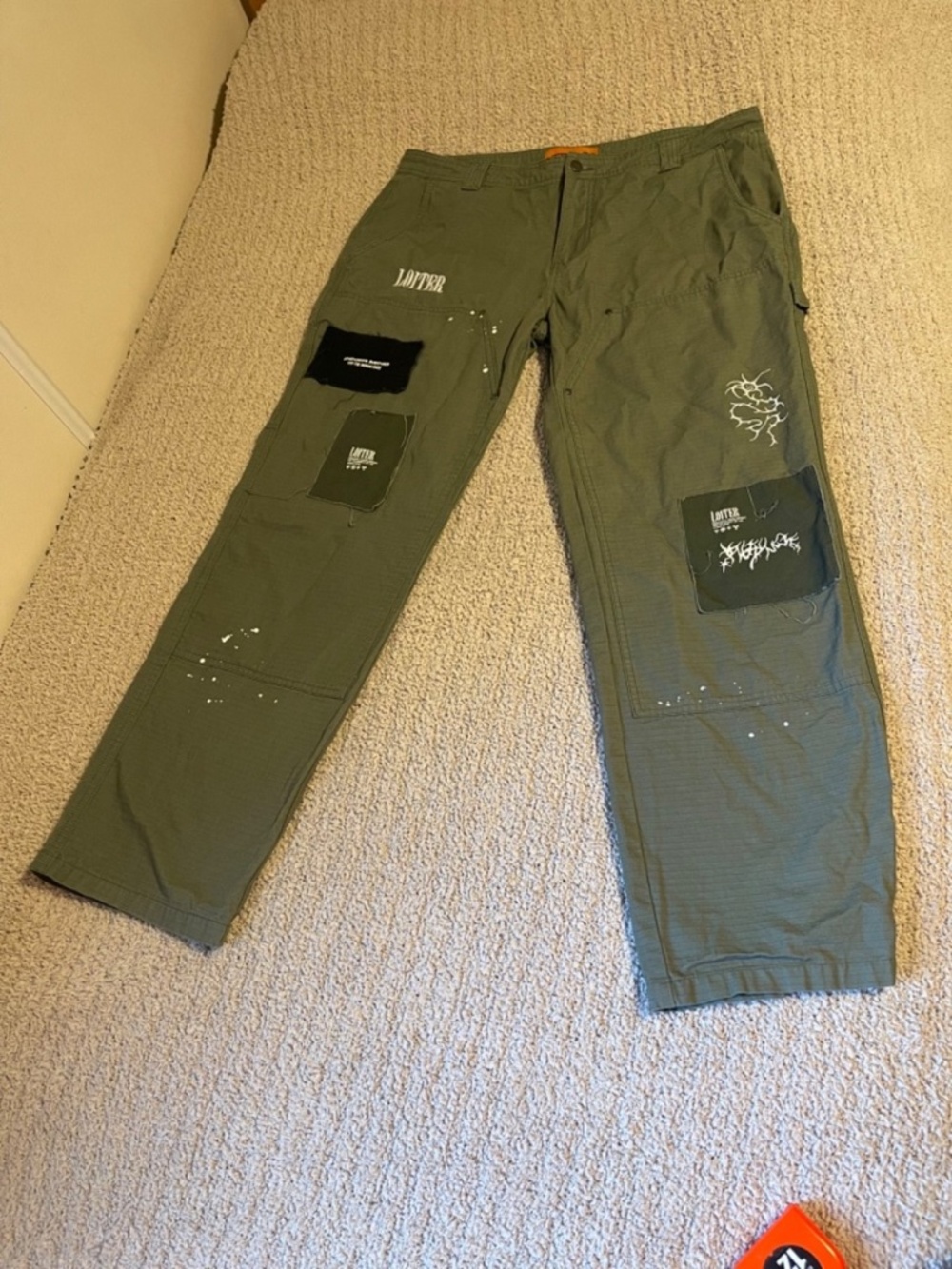 Loiter Men’s Hunter Carpenter Pants Size 36 Streetwear